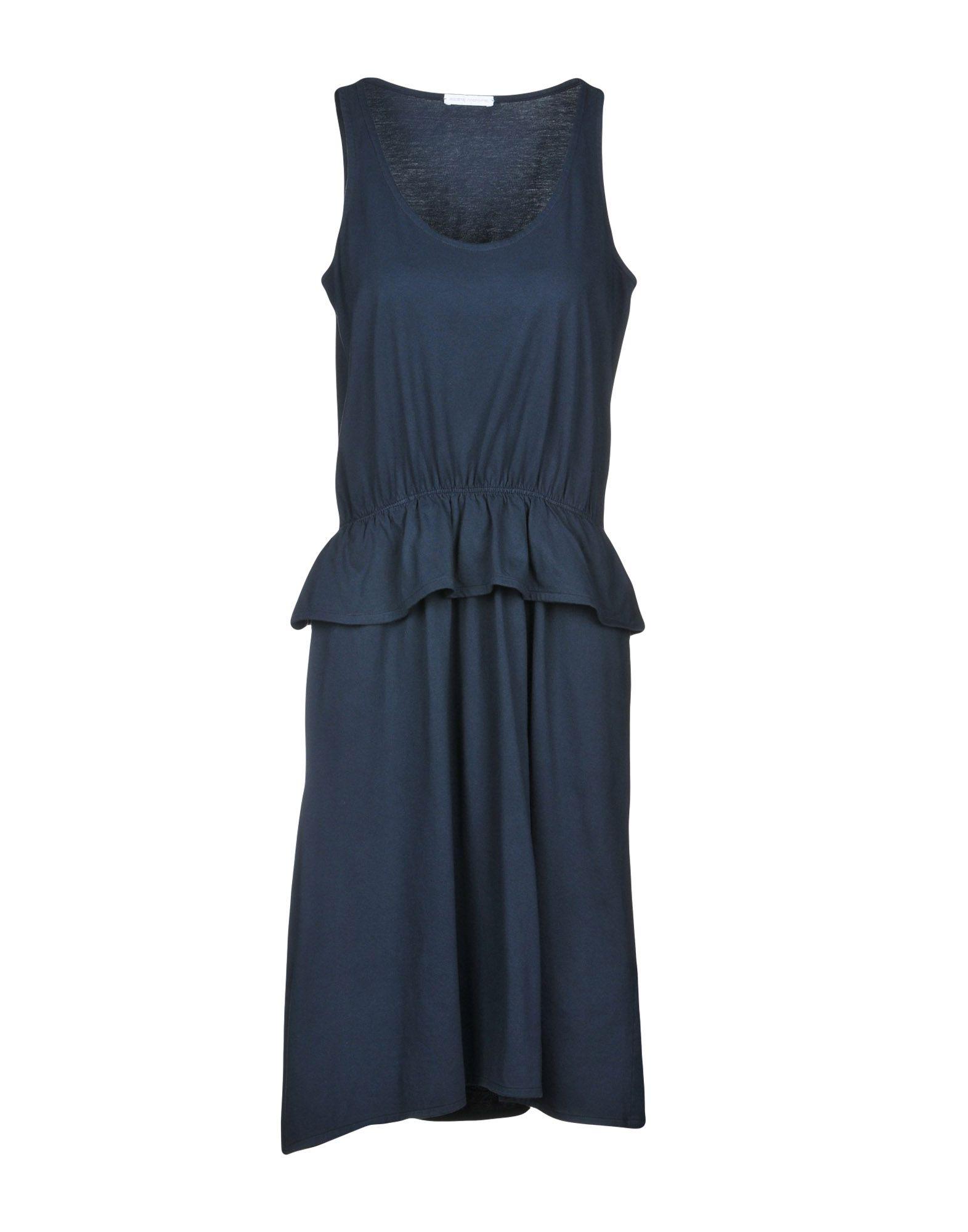 Société Anonyme Knee-length Dress In Dark Blue | ModeSens