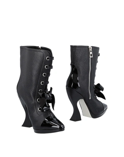 Loewe Ankle Boots In Black