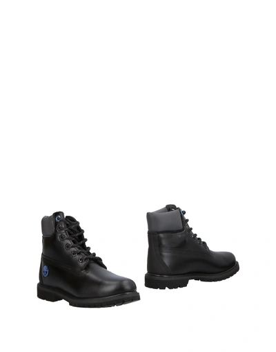 Timberland Ankle Boots In Black