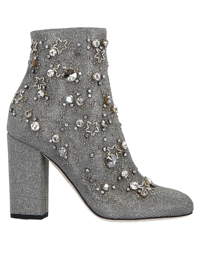 Gedebe Ankle Boot In Silver