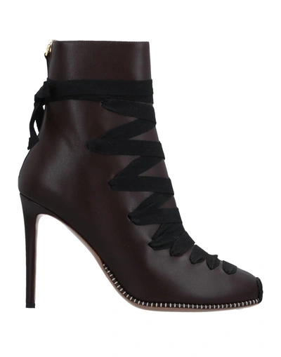 Altuzarra Ankle Boot In Dark Brown