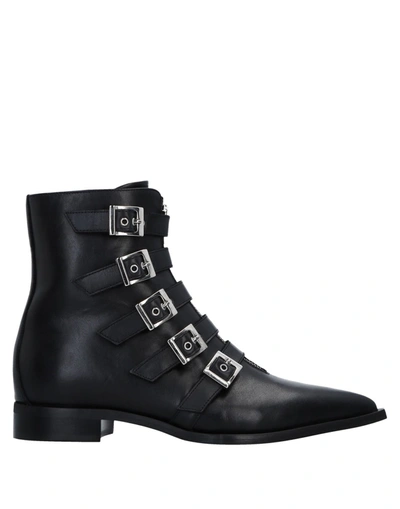 John Galliano Ankle Boot In Black