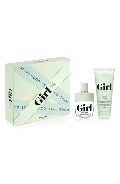 Rochas Girl Fragrance Set In White