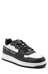 Zoo York Deck Faux Leather Basketball Sneaker In Black/ White