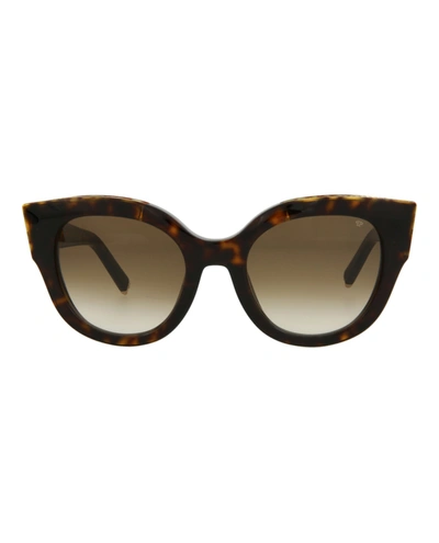 Philipp Plein Square-frame Acetate Sunglasses In Havana