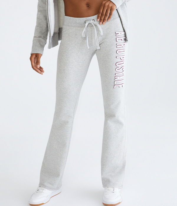 Aeropostale Pantaloni Tuta Donna Fit And Flare – Morbido Pile Elasticizzato Con Logo Ricamato E Vita Regolabile - 2