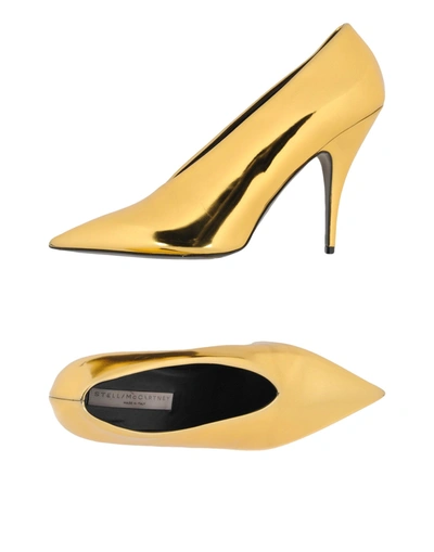 Stella Mccartney Pumps In Gold