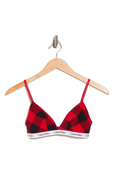 Calvin Klein Triangle Cup Bralette In A8h Small Buffa