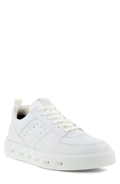 Ecco Street 720 Waterproof Retro Sneaker In White