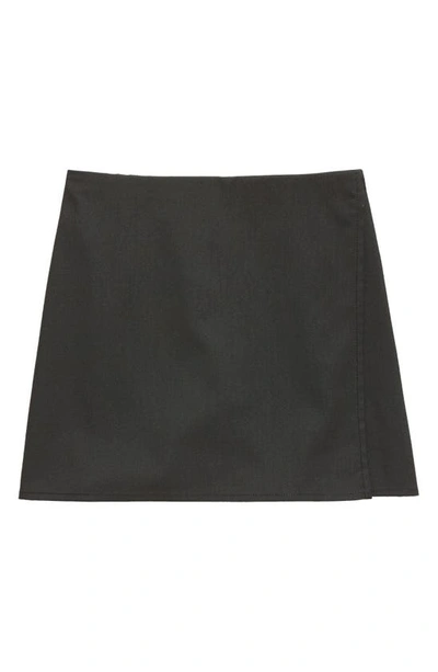 Nordstrom Kids' Woven Skort In Black