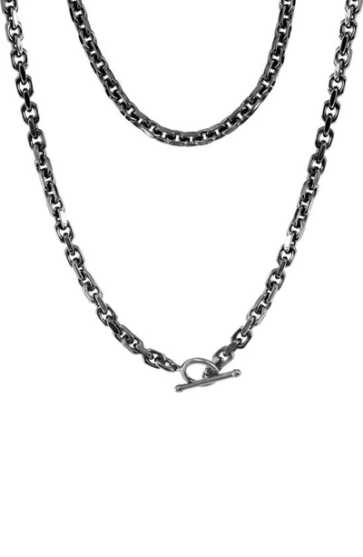 Effy Chain Necklace In Black