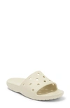 Crocs Gender Inclusive Classic Slide Sandal In Bone