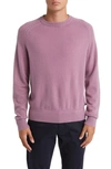 Ted Baker Cable Detail Cashmere Sweater In Light Purple