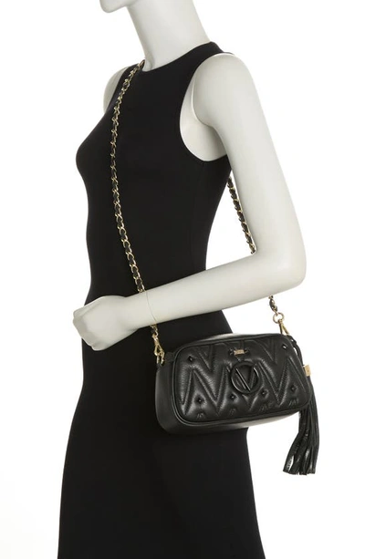 Valentino By Mario Valentino Bella Pyramid Stud Crossbody Bag In Black