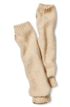 Free People Amour Knit Arm Warmers In Cream
