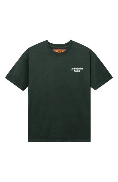 Market Call My Rug Dealer Graphic T-shirt In Olive