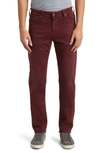 Ag Everett Slim Straight Leg Jeans In 7 Years Sulfur Dark Plum