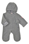 Widgeon Babies' Warm Plus Bunting In Heather Grey