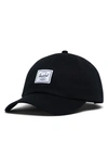 Herschel Supply Co Sylas Classic Baseball Cap In Black Denim