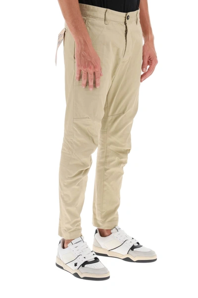 Dsquared2 Sexy Chino Pants In Desert Tan (beige)