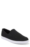 Travismathew Phenom Slip-on Sneaker In Black/ White