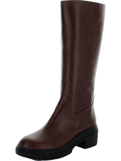 Stuart Weitzman Norah Womens Leather Tall Knee-high Boots In Multi