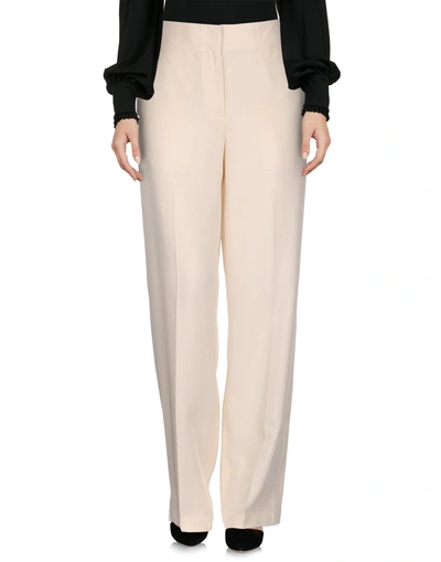 Helmut Lang Casual Pants In Ivory