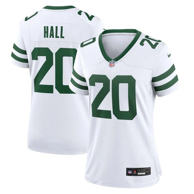 Nike Breece Hall White New York Jets Player Jersey