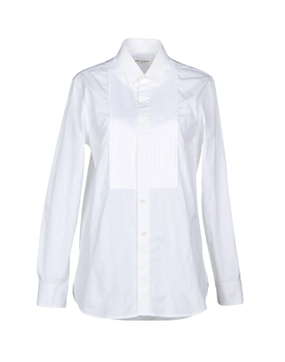 Saint Laurent Shirts In White