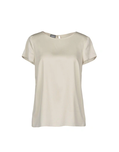 Armani Collezioni Blouses In Beige