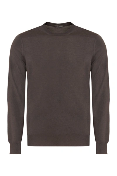 Drumohr Merino Wool Sweater In Grey