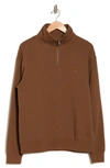 Rodd & Gunn Glen Eden Quarter-zip Pullover Sweatshirt In Caramel