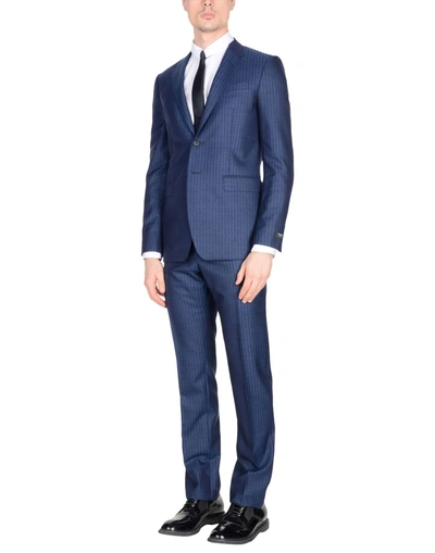 Paul Smith Suits In Dark Blue