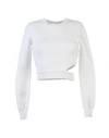 Mugler Sweaters In White