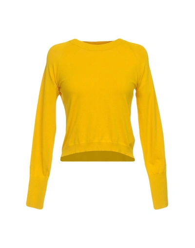 Dkny Sweater In Yellow
