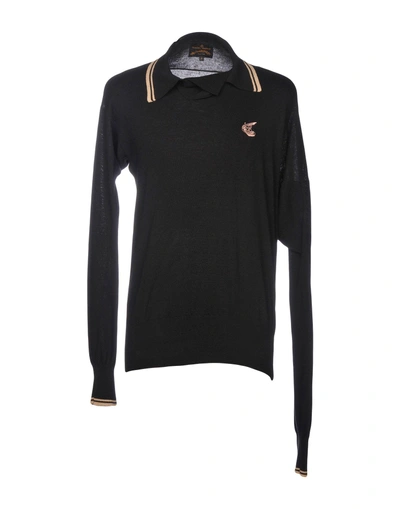 Vivienne Westwood Anglomania Sweaters In Black