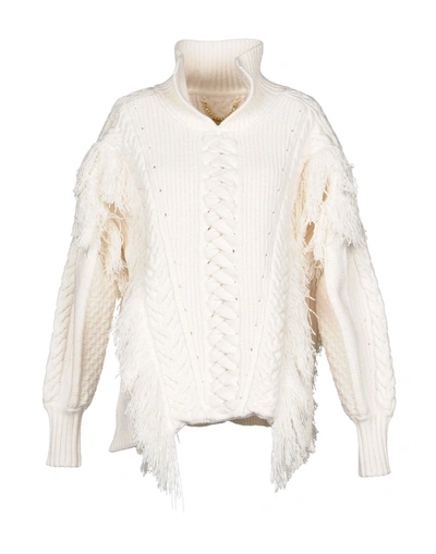 Burberry Jumpers In Ivory