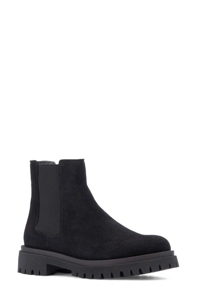 Aquatalia Olessa Lug Chelsea Boot In Black