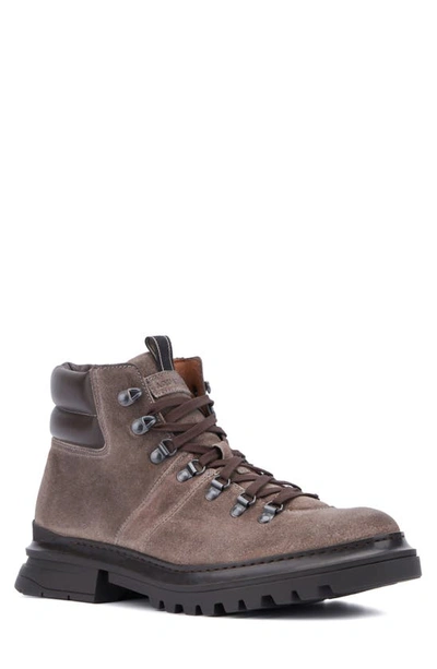 Aquatalia Edwin Weatherproof Lace-up Boot In Grey