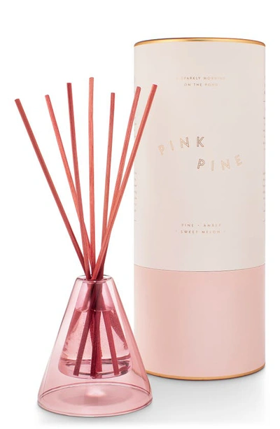 Illume Winsome Reed Diffuser In Pink Pine