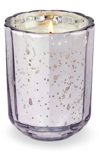 Illume Lavender La La Flourish Glass Jar Candle In Purple