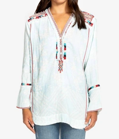 Johnny Was Moby Gauze Blouse In Mti In Multi