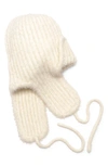 Free People Timber Fuzzy Shaker Trapper Hat In Cream
