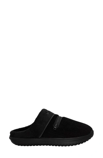 Nike Burrow Se Slipper In Black/ Black