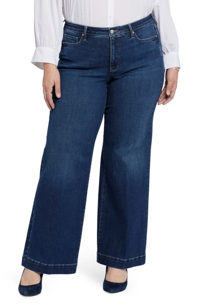 Nydj Teresa Wide Leg Jeans In Moonlight