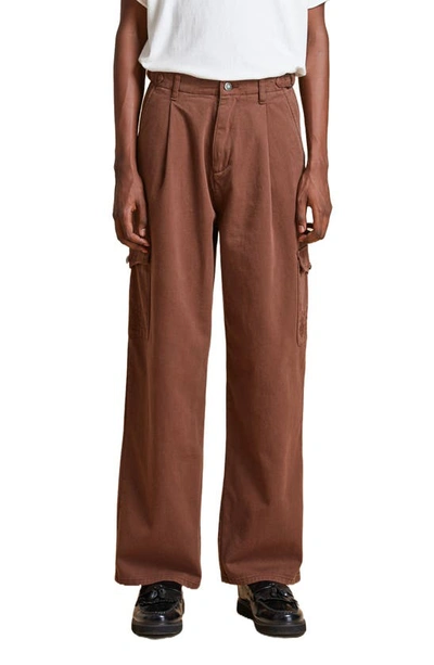 Profound Western Cargo Pants In Brown