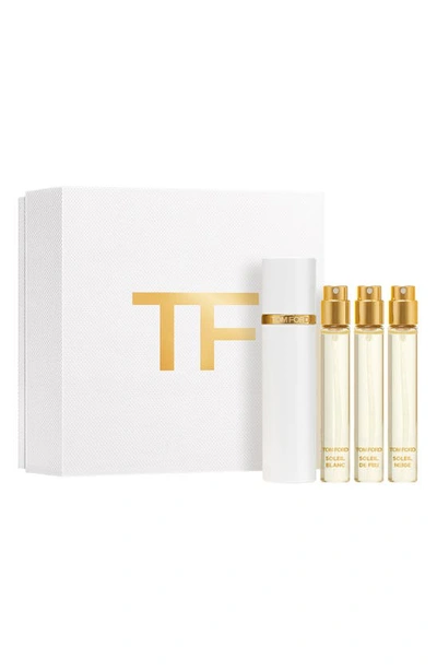 Tom Ford Private Blend Soleil Fragrance Travel Set & Atomizer Usd $238 Value