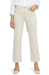 Nydj High Waist Ankle Relaxed Straight Leg Jeans In Feather