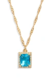 Vidakush The Vixen Pendant Necklace In Gold