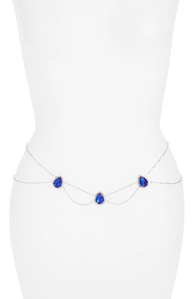 Vidakush Gaia Belly Chain In Blue